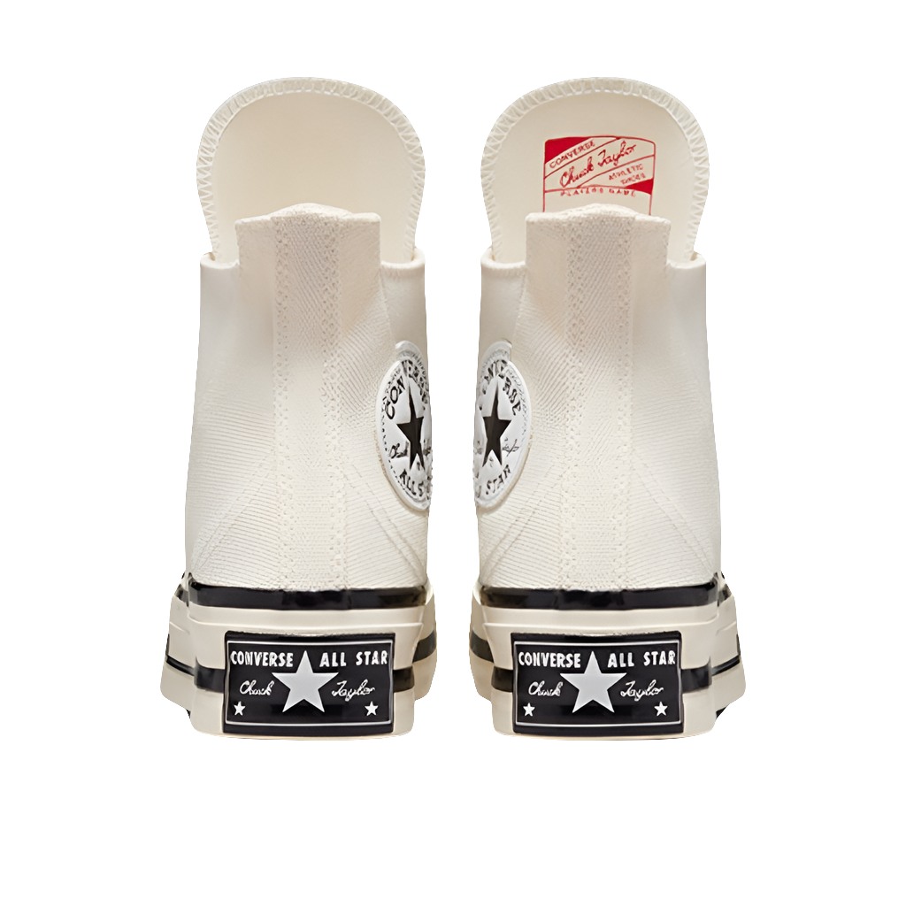 All STAR CONVERSE CHUCK 70 HI PARCHMENT