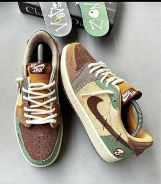 Nike air jordan 1 low "voodoo"
