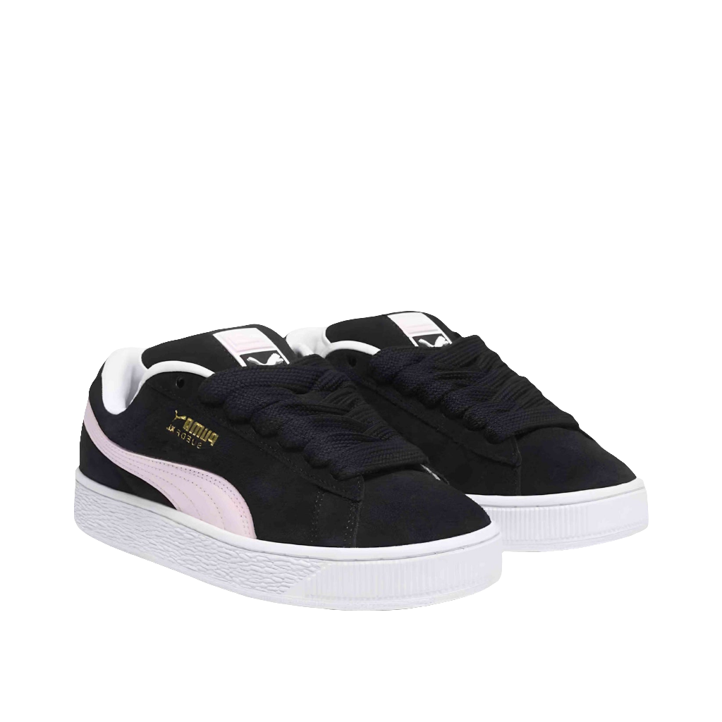 Puma Suede XL Pink and Black