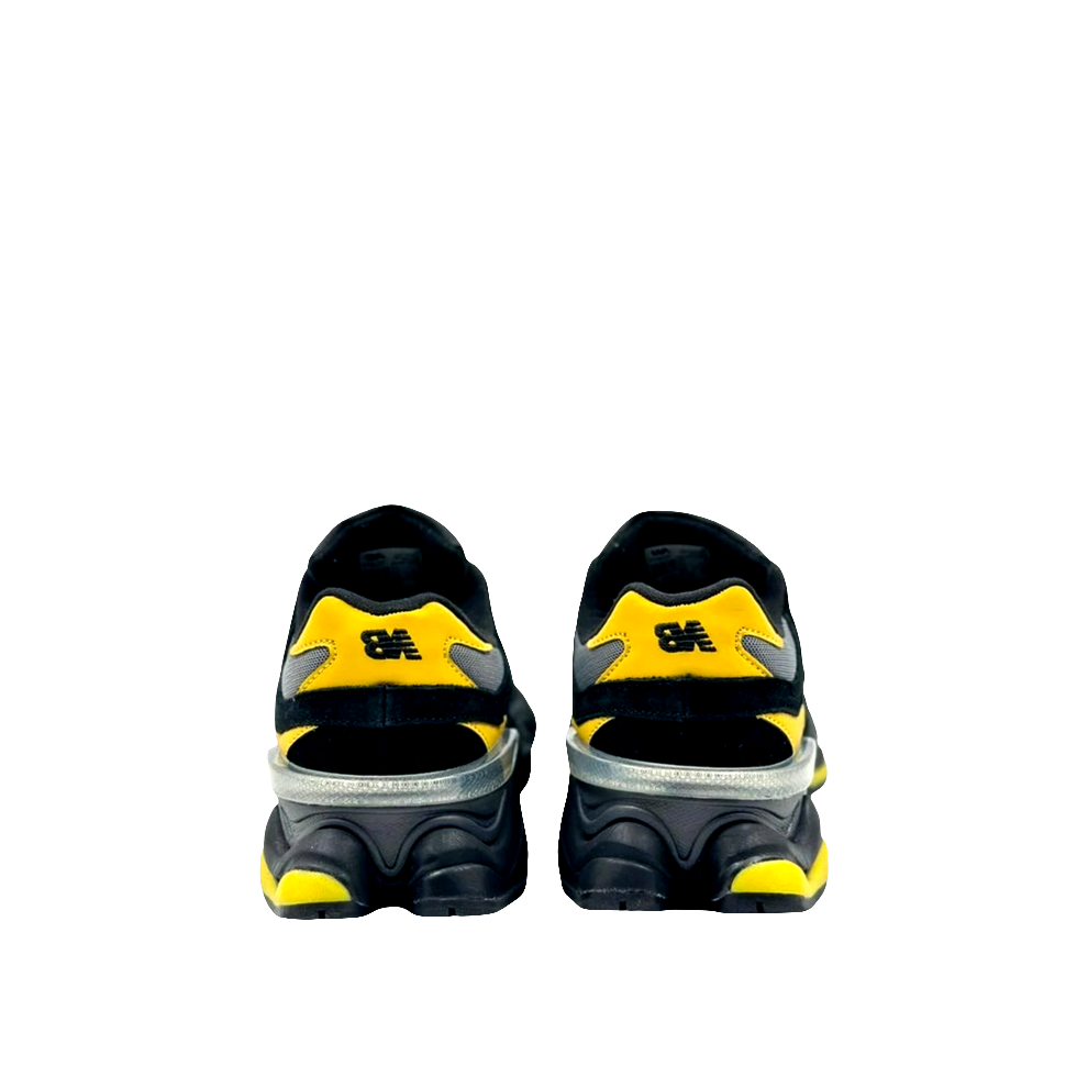 Kids New Balance 9060 Suede 'Yellow Black'