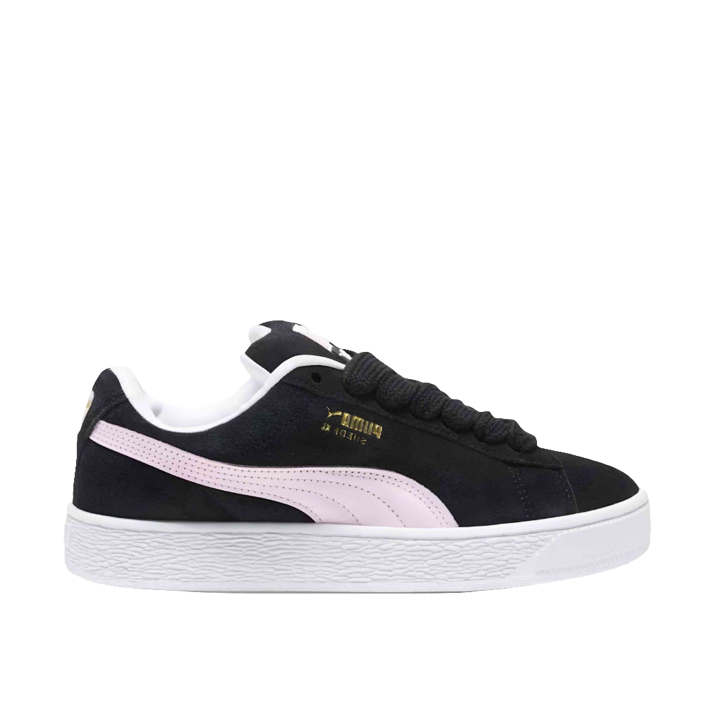 Puma Suede XL Pink and Black