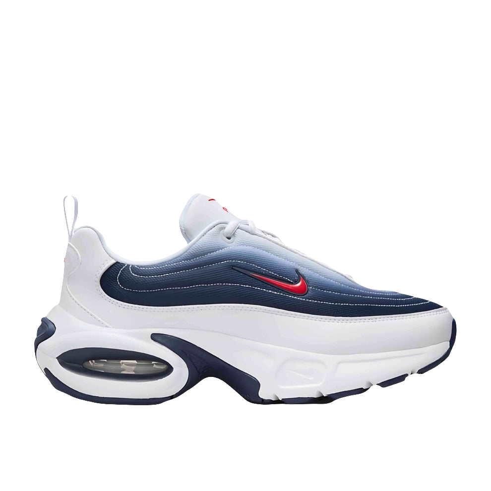 nike air max portal "White/Midnight Navy/Bright Crimson"