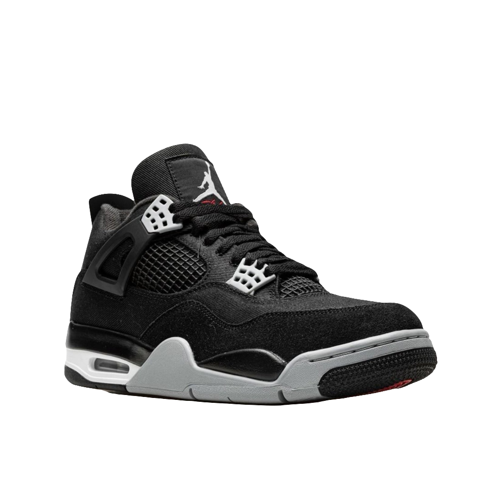 Air Jordan 4 "Black Canvas."