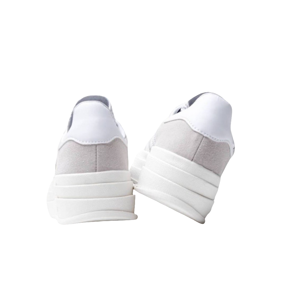 ADIDAS GAZELLE BOLD W "GRAY AND WHITE "