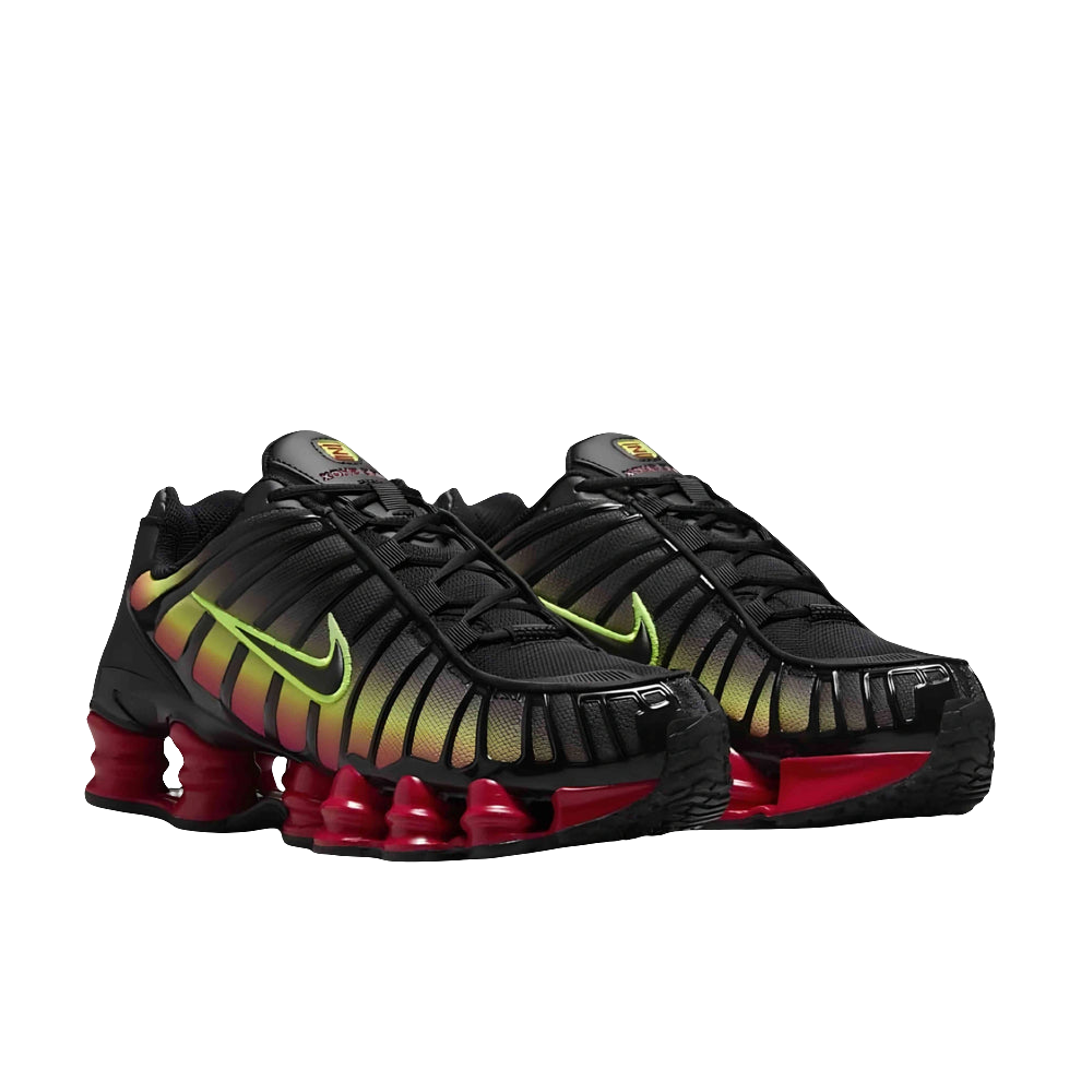 Nike Shox TL Volt Fire Red.