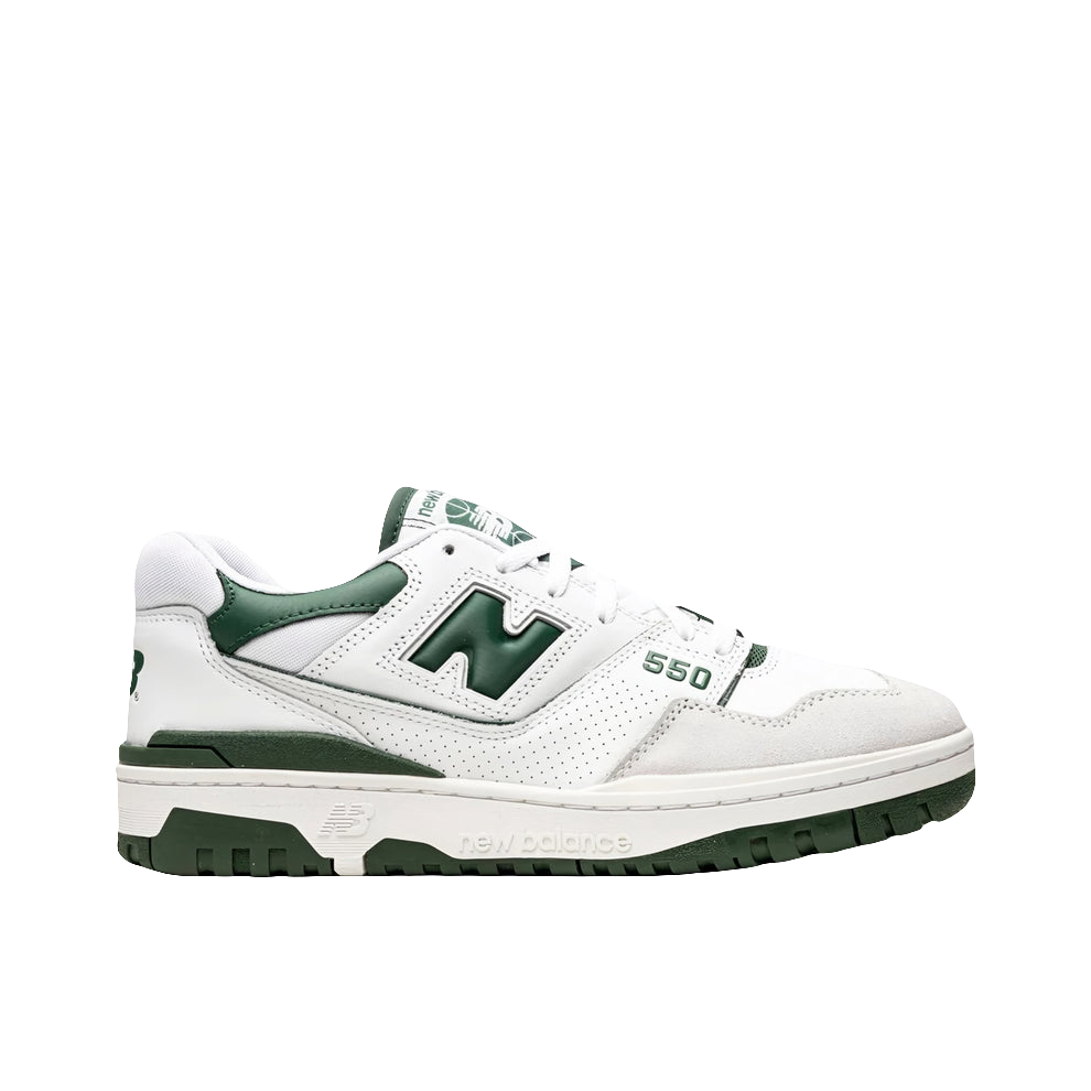 New Balance 550 sneakers “White/ Team Forest Green”