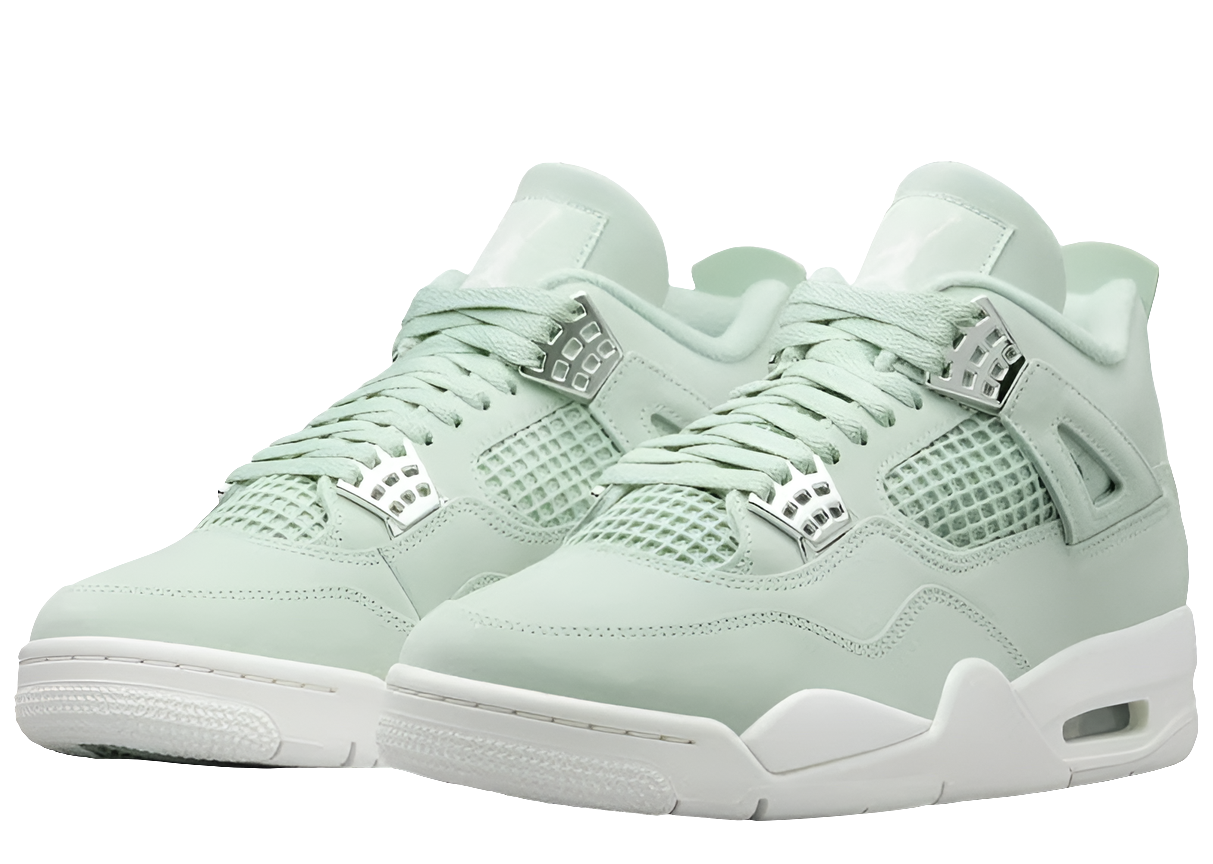 Jordan 4 Retro Seafoam Sail (Women's)