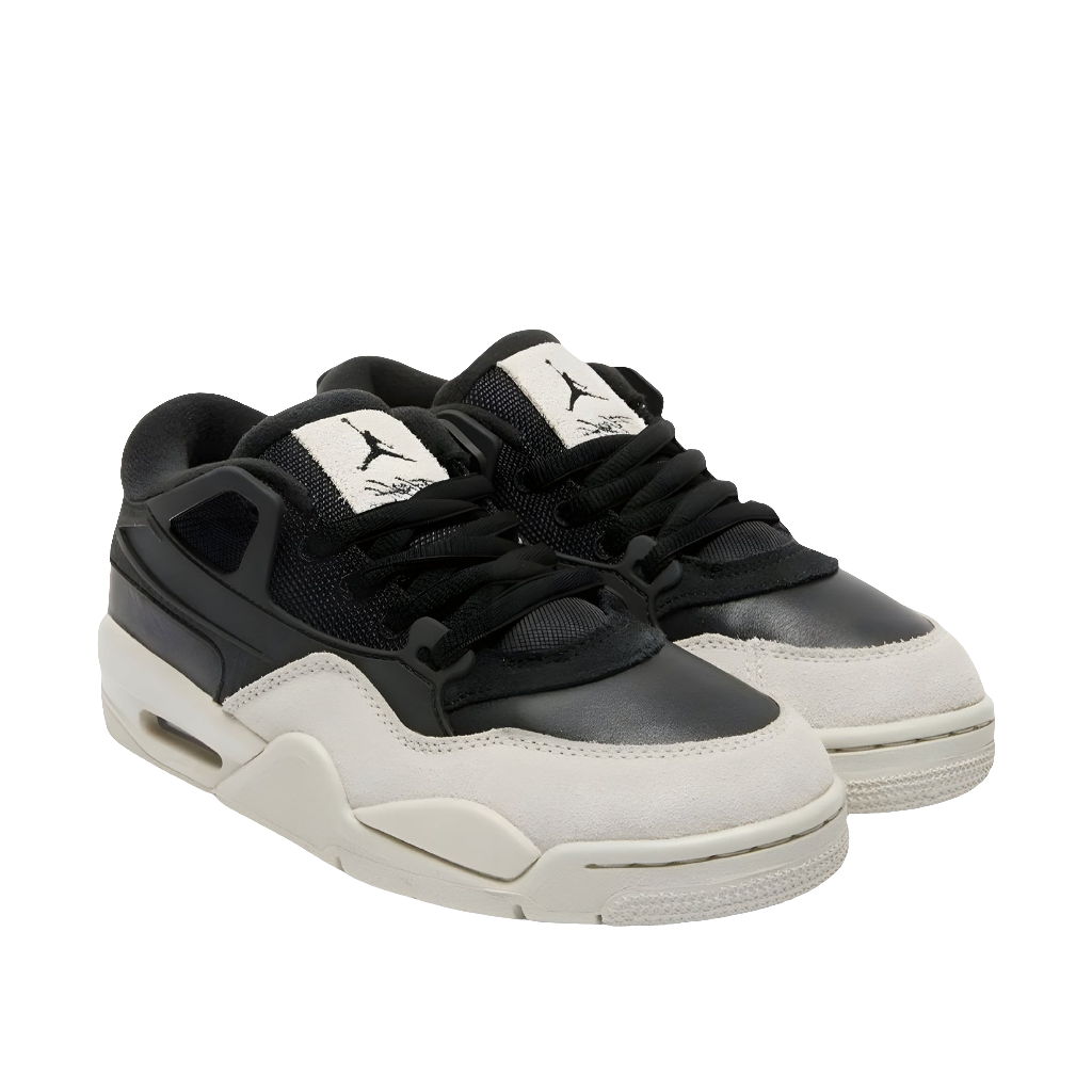 Men's Air Jordan 4 Retro "Black and Light Bone"