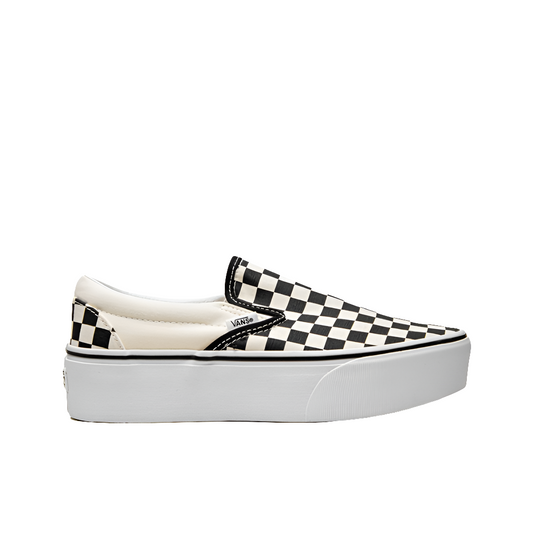 Vans Stackform Checkerboard Slip-Ons