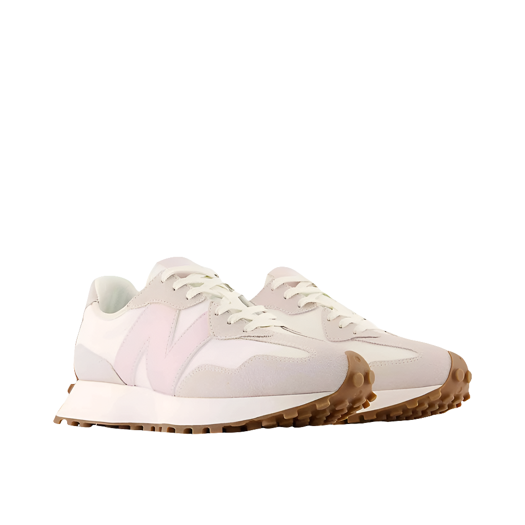 New Balance 327 in Moonbeam/Stone Pink