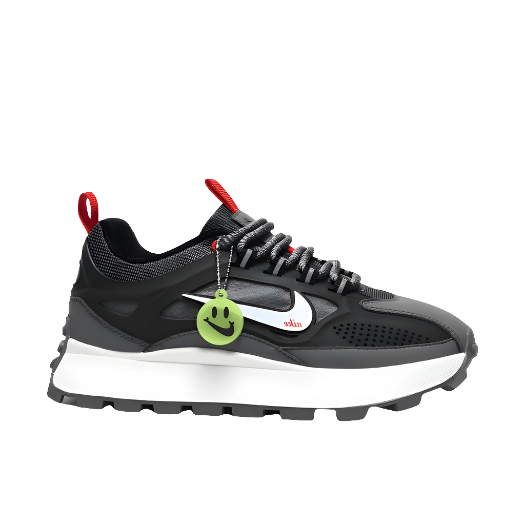 Nike Bailleli in black, gray, white, and red
