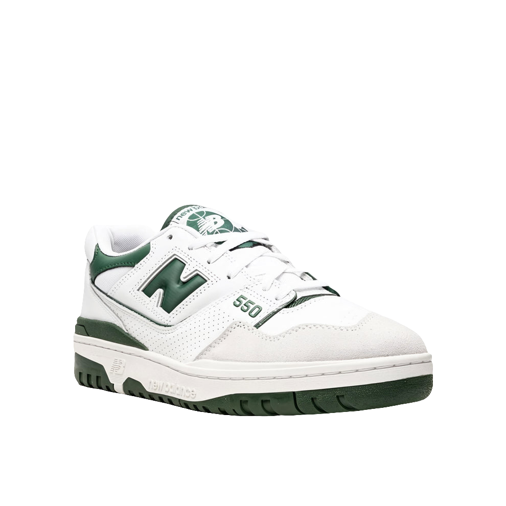 New Balance 550 sneakers “White/ Team Forest Green”