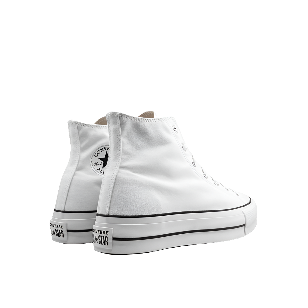 Converse Pale Platform Lift High Top Sneakers