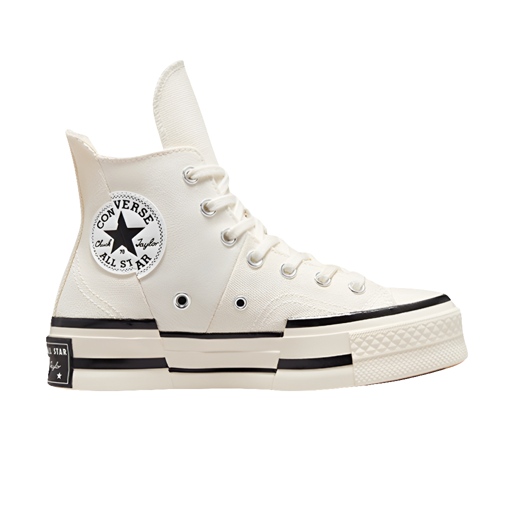 All STAR CONVERSE CHUCK 70 HI PARCHMENT