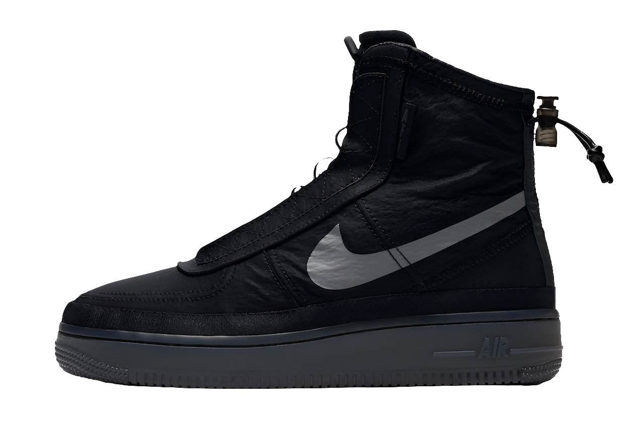 Nike Air Force 1 High Shell Boot Black