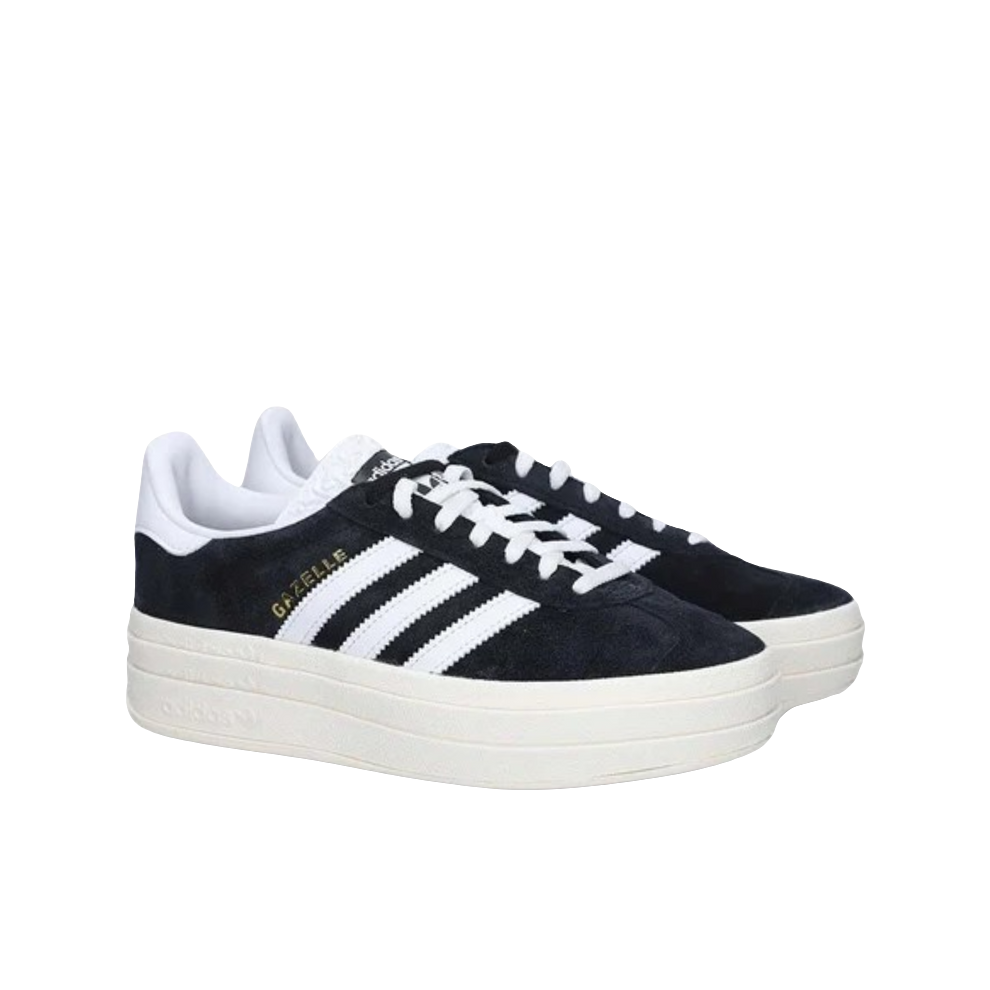 ADIDAS GAZELLE BOLD "BLACK AND WHITE "