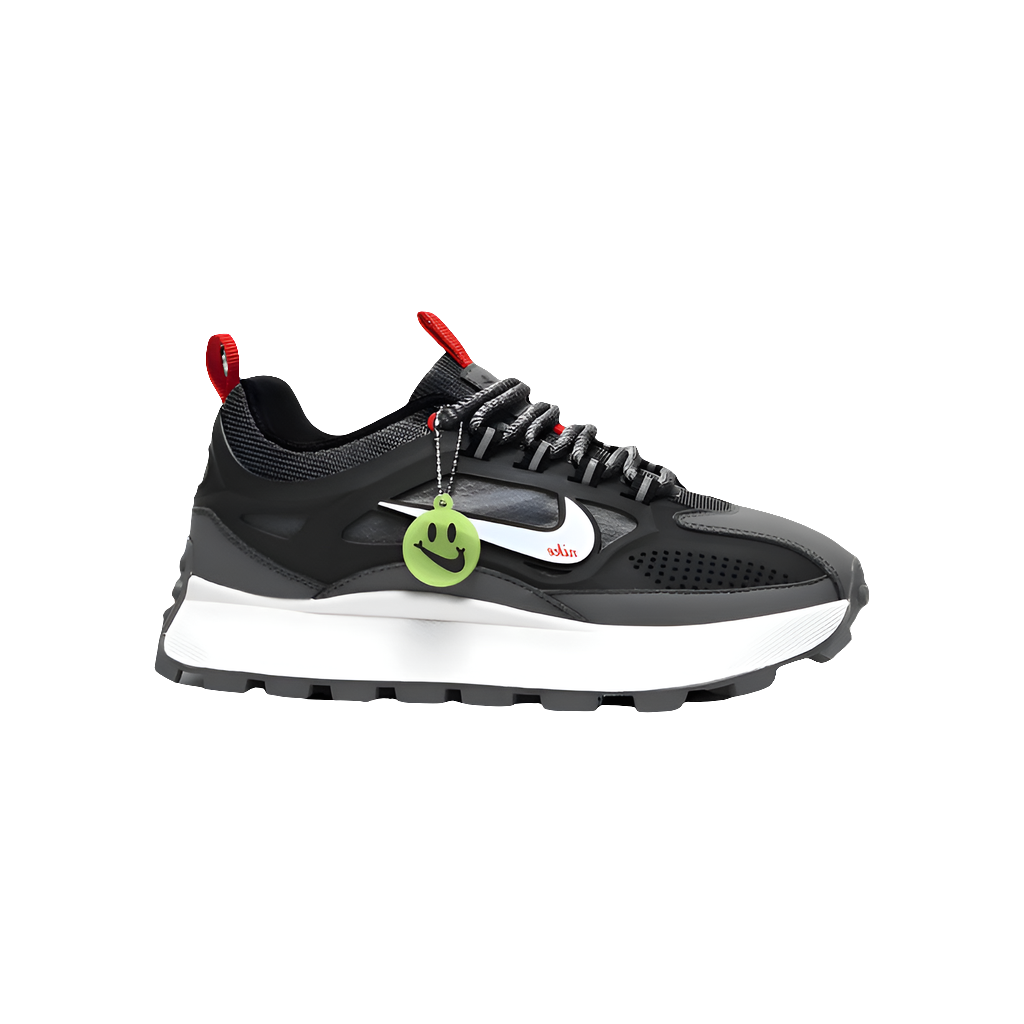 Nike Bailleli in black, gray, white, and red