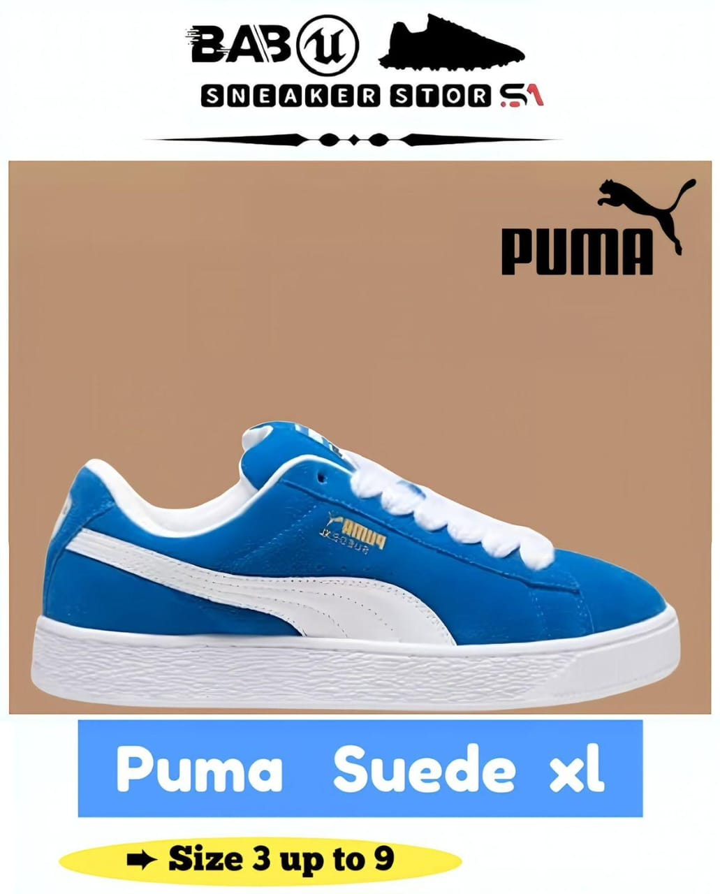 Puma suede xl blue